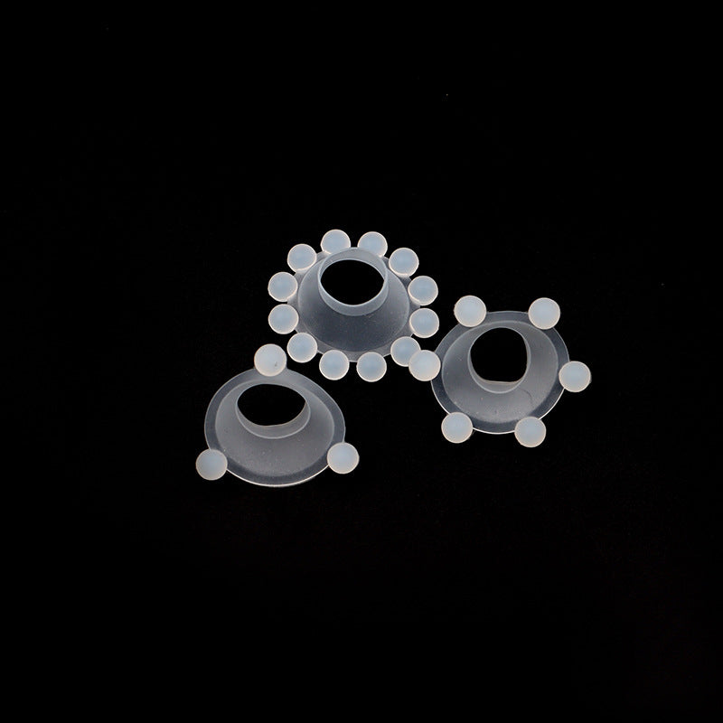 物理锁精加时提升耐力刺激女性高潮舒适不勒男用硅胶入珠套环