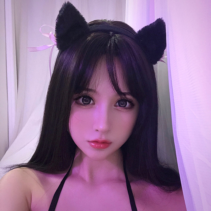 黑铃铛猫耳发箍日系少女可爱发饰配饰