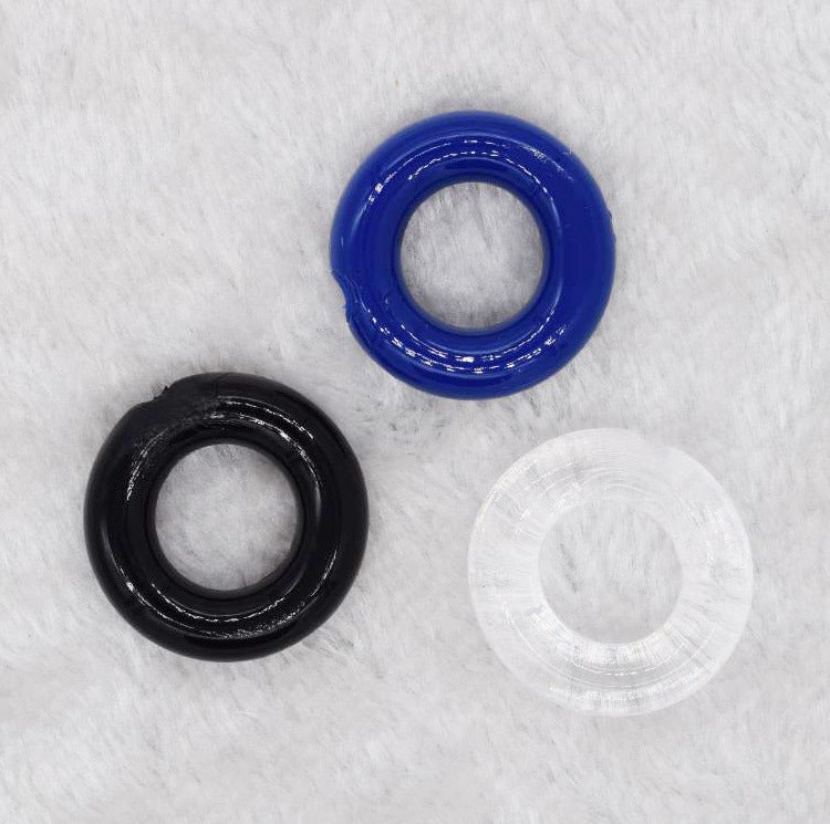 光滑三色锁精延时情趣套环三只装 - Shyqueen