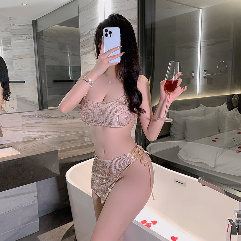 诱惑夜店御姐包臀裙火辣睡衣性感制服情趣套装