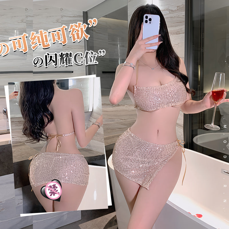 诱惑夜店御姐包臀裙火辣睡衣性感制服情趣套装