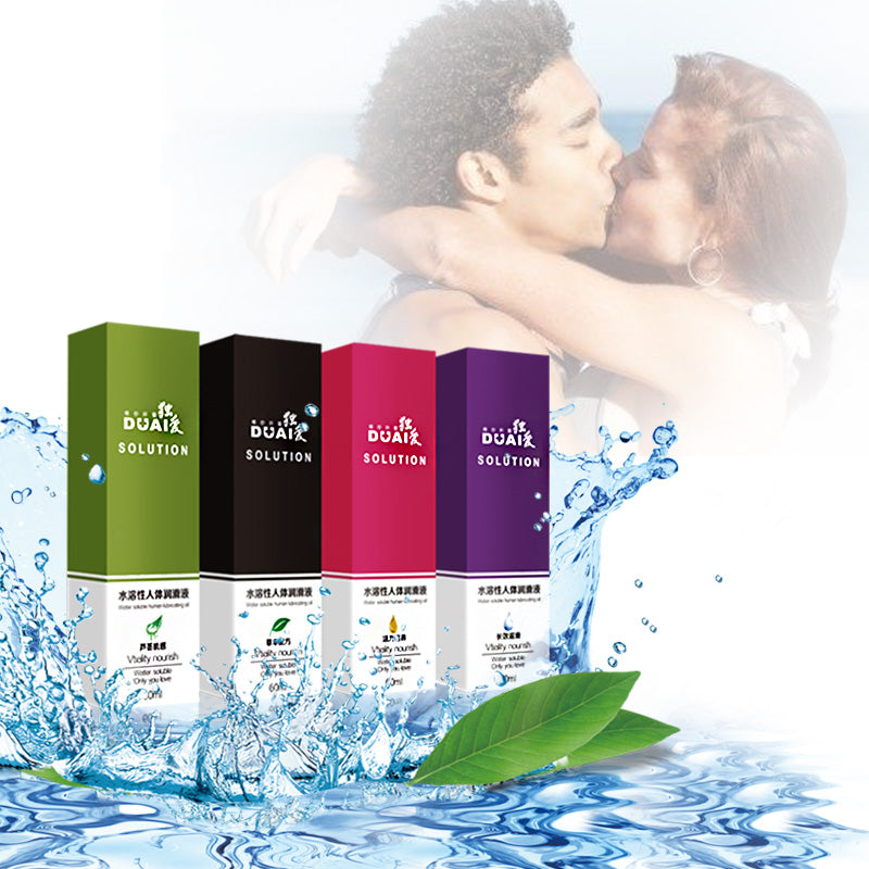 DUAI水溶性四色系列玩具专用人体润滑液 60ml