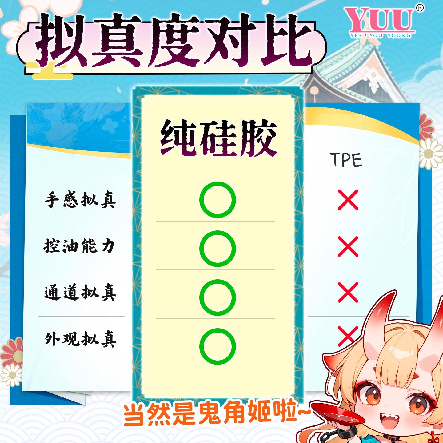 YUU柔软高弹纯硅胶真实通道极乐蜜壶动漫名器手动飞机杯