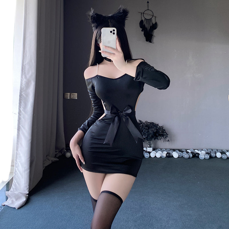 性感免脱火辣小胸纯欲约会制服诱惑睡衣套装
