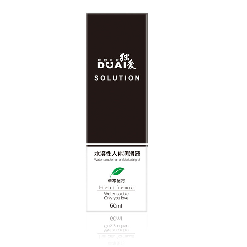 DUAI水溶性四色系列玩具专用人体润滑液 60ml