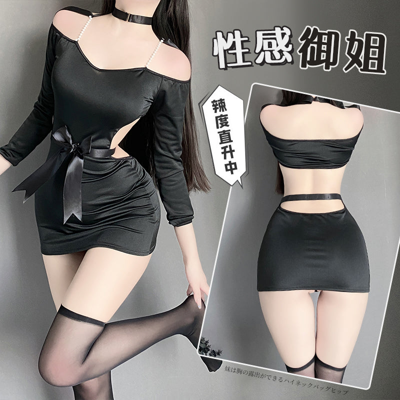 性感免脱火辣小胸纯欲约会制服诱惑睡衣套装