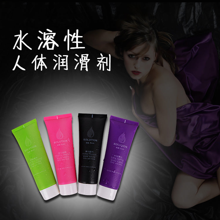 DUAI水溶性四色系列玩具专用人体润滑液 60ml